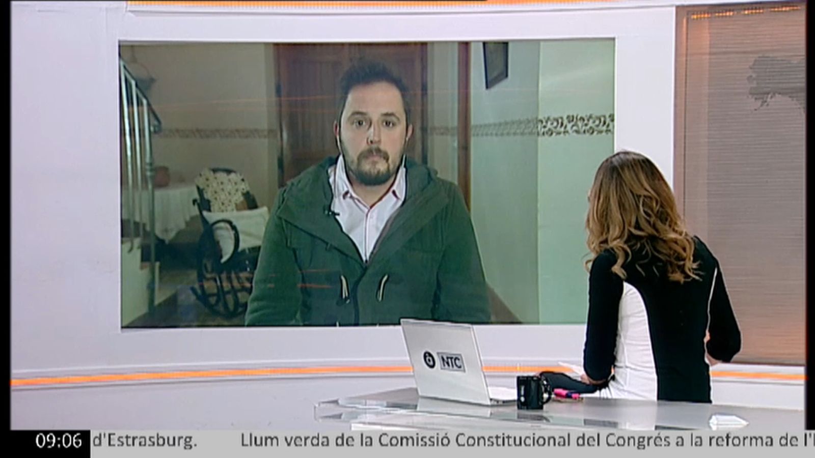 Alberto Llorente en 'À Punt NTC Matí'