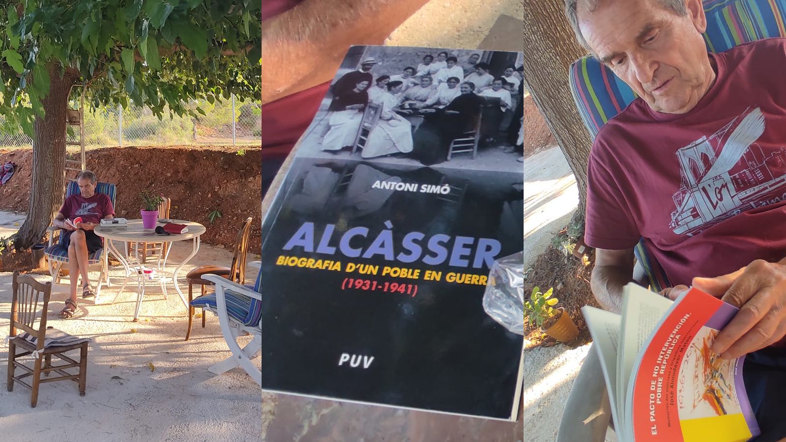 Toni Simó, a l'ombra d'una morera