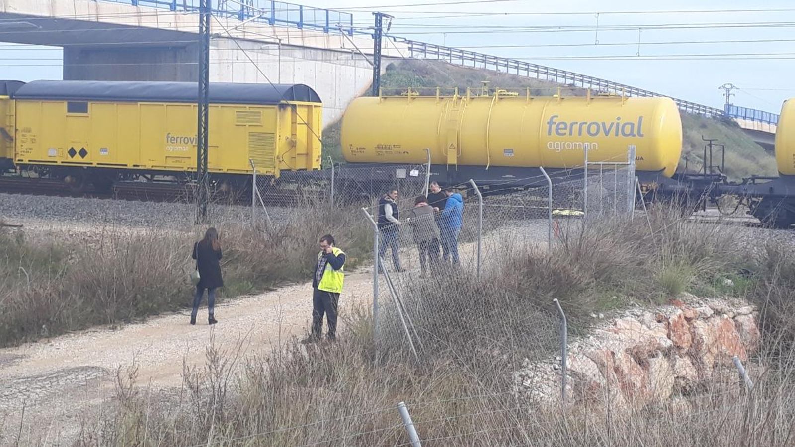 Vagó accidentat a Silla