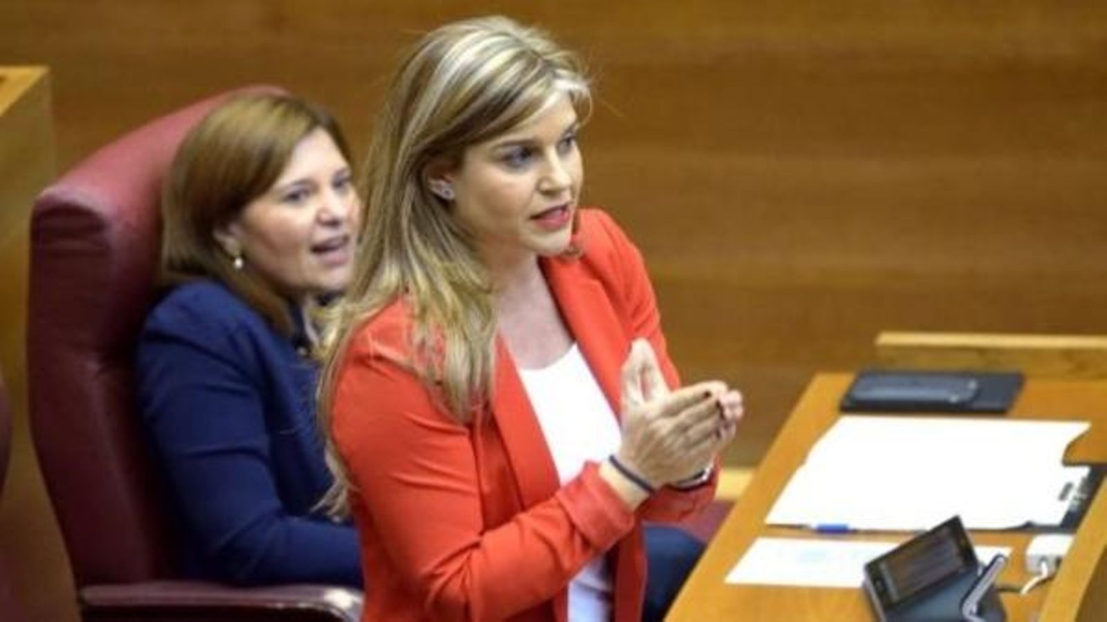 La secretària del Partit Popular, Eva Ortiz, en una imatge d'arxiu