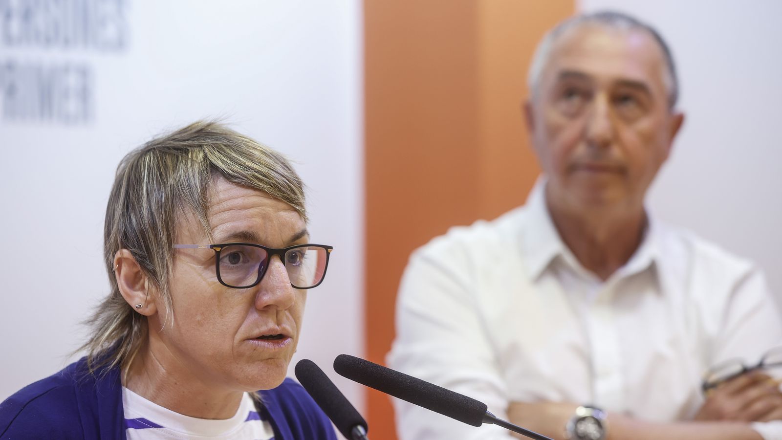 La síndica de Compromís en les Corts, Papi Robles, aquest dilluns