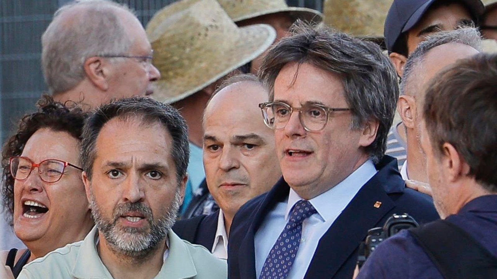Puigdemont, este dijous a Barcelona