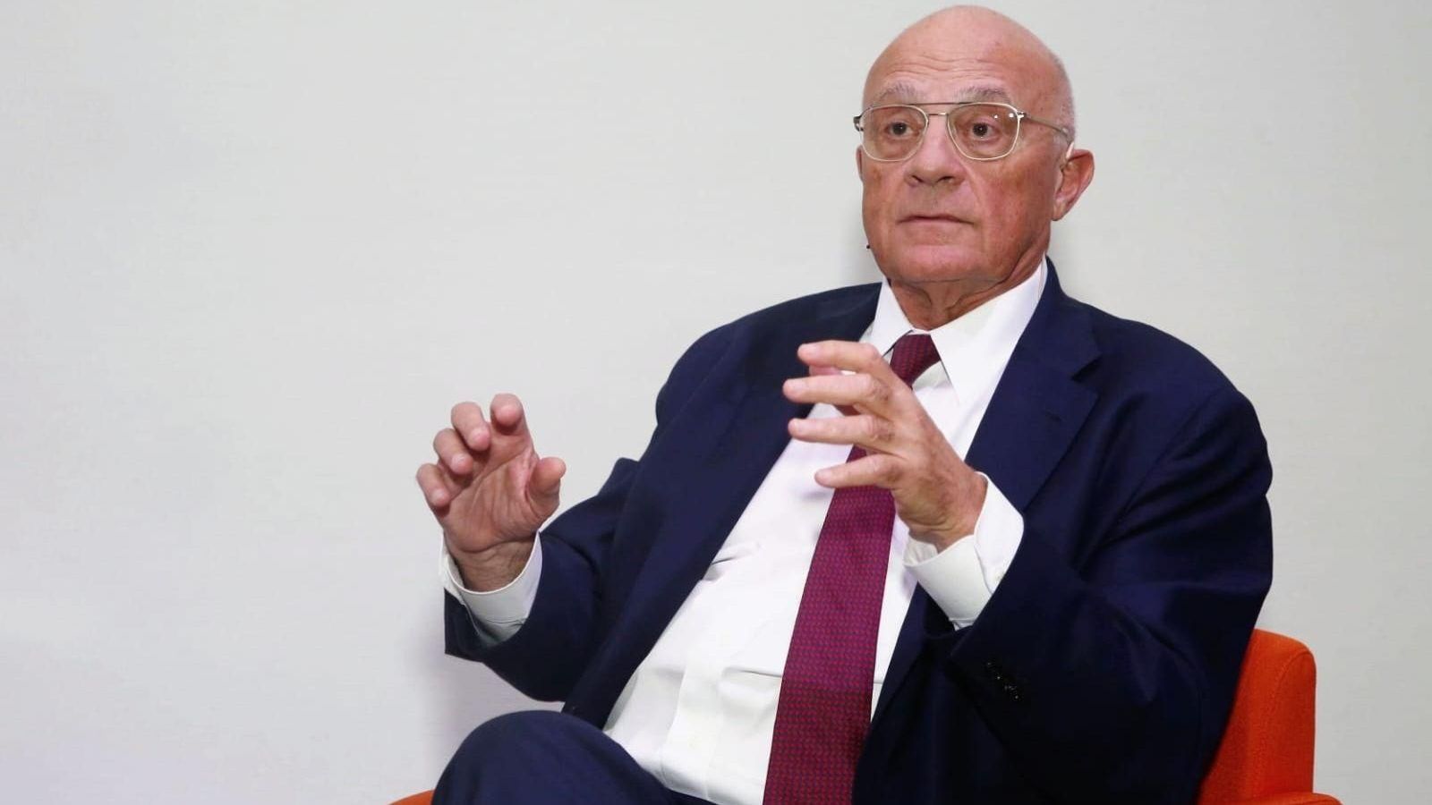 El president del Banc Sabadell, Josep Oliu, en un acte de l'Institut d'Estudis Econòmics de la Província d'Alacant (Ineca).