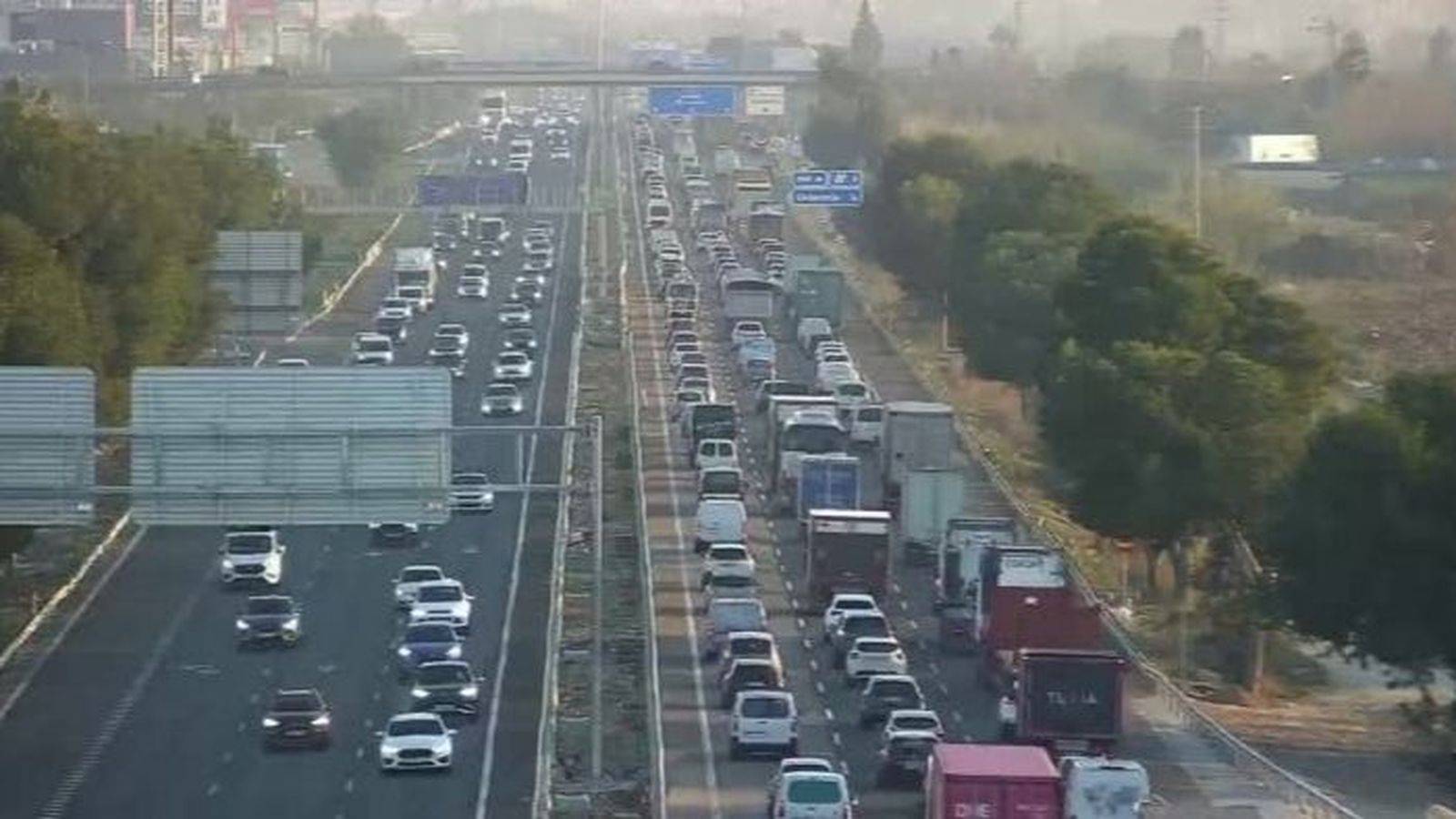 Trànsit lent a la V-31