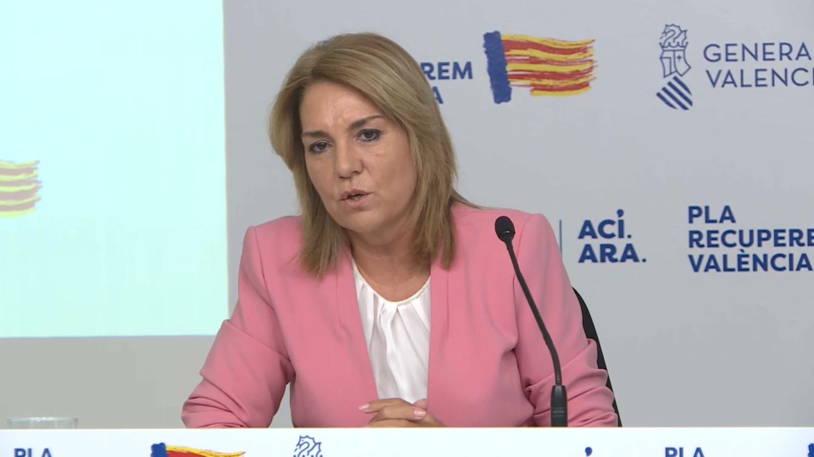 Camarero, este dimarts en la roda de premsa posterior al ple del Consell