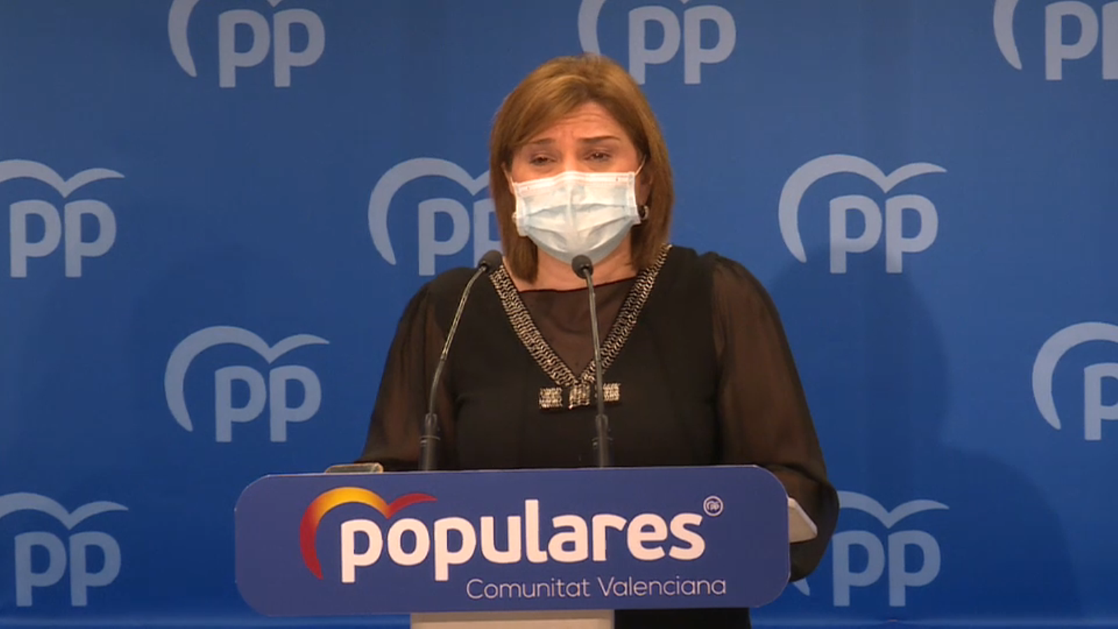 La presidenta del PPCV, Isabel Bonig