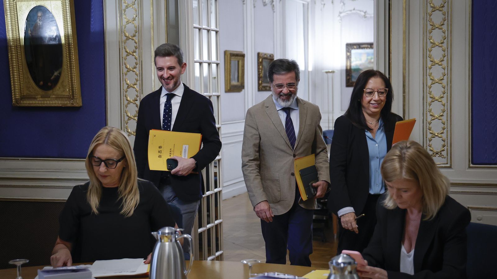 La Mesa de les Corts en la reunió d'aquest dimarts
