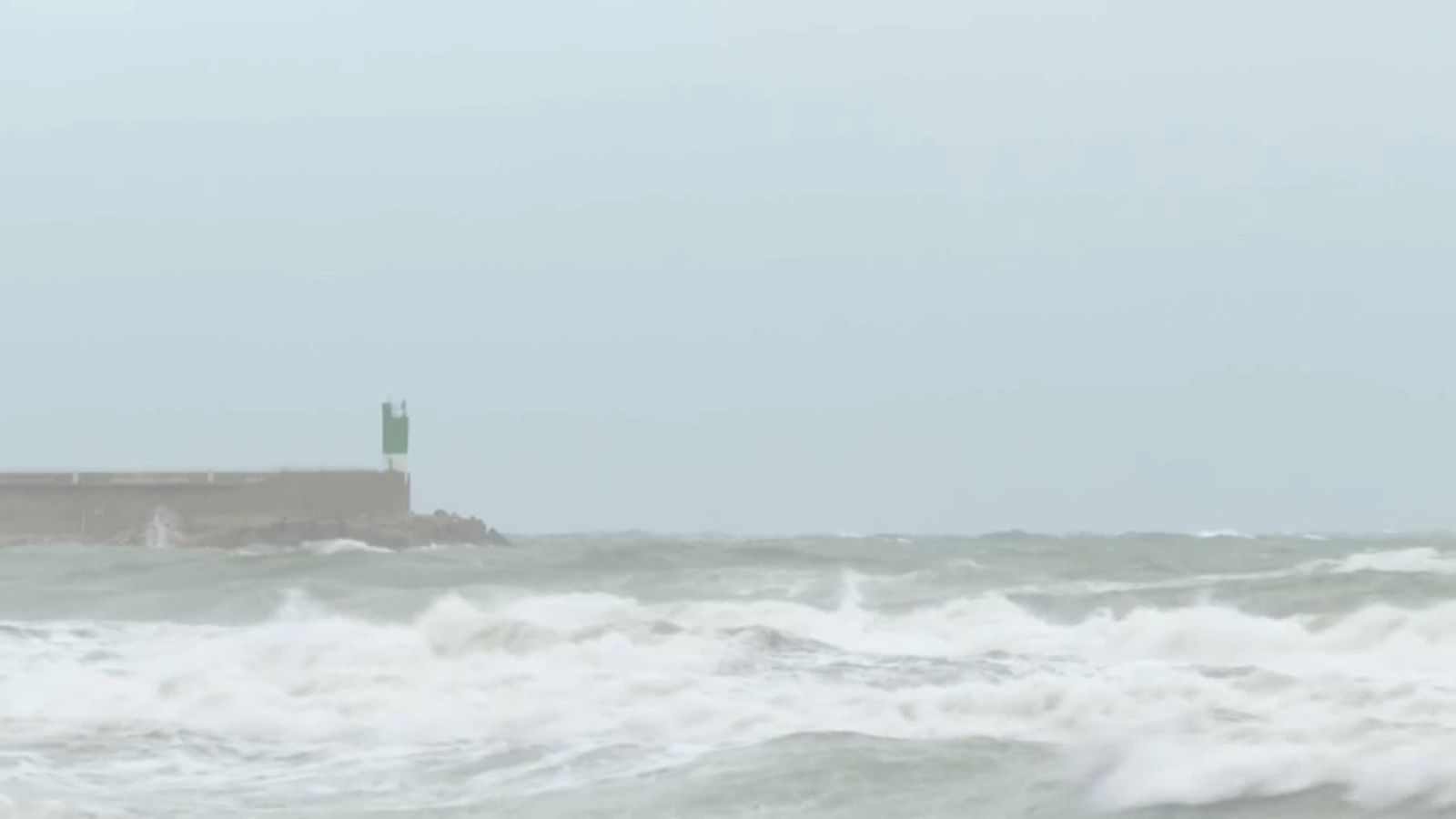 Temporal marítim i vent a Daimús