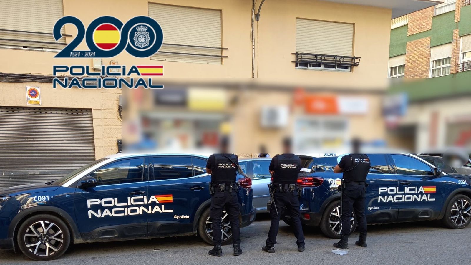 Operatiu de la Policia Nacional a Orihuela
