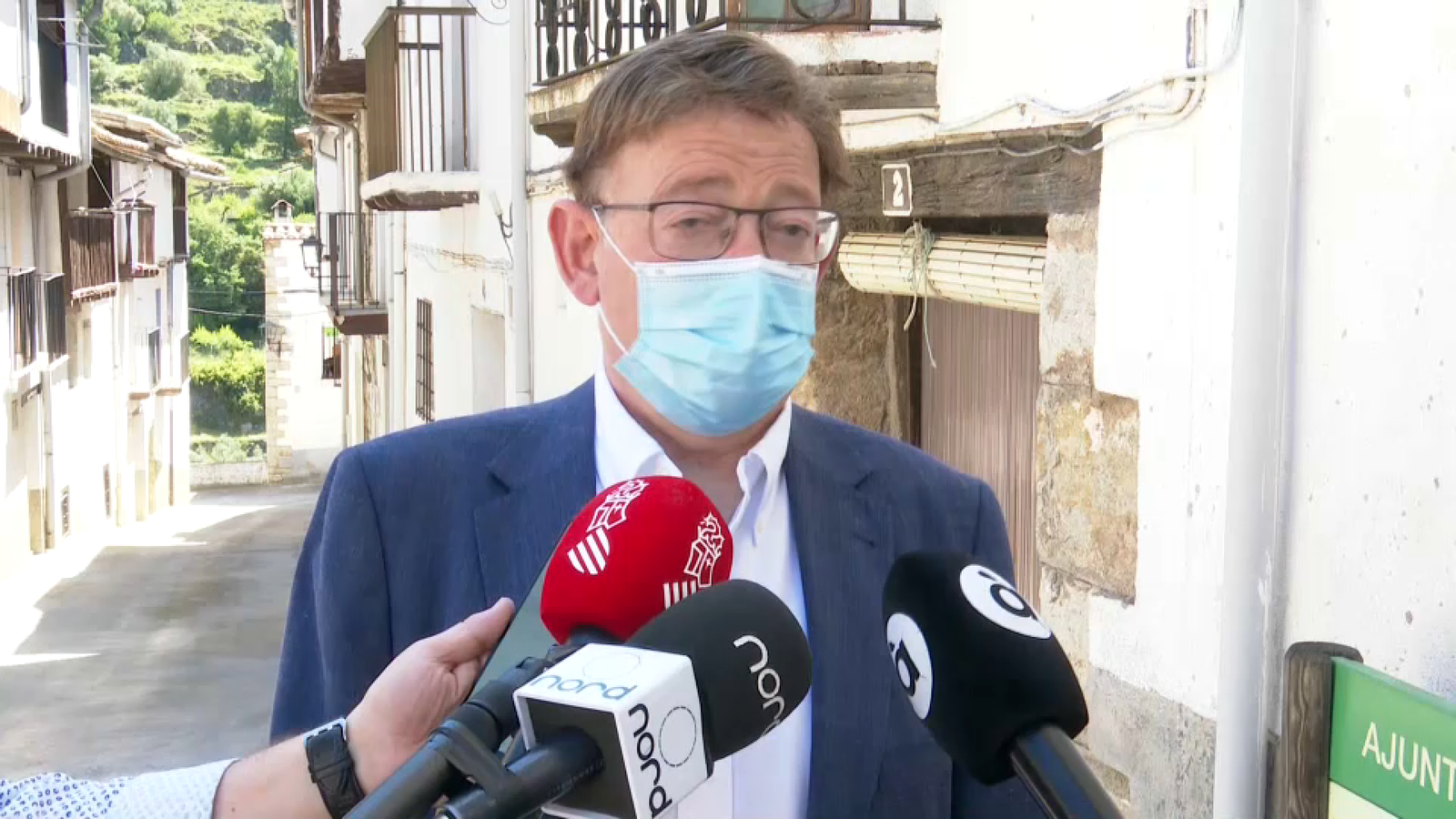 Ximo Puig, aquest divendres a Vallibona