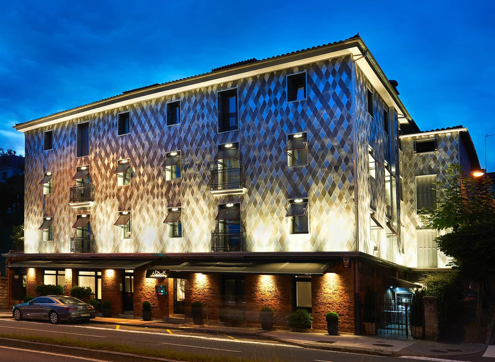 Façana del restaurant Arzak