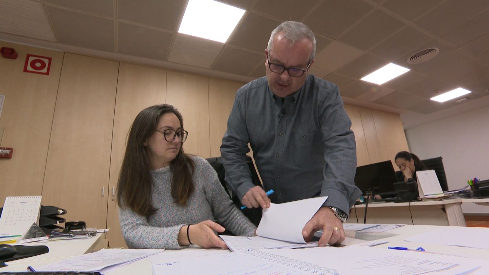 Imatge d'arxiu d'una gestoria