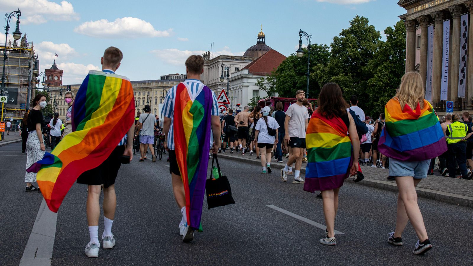 Marxa LGTBI a Berlín, Alemanya Marxa LGTBI a Berlín, Alemanya