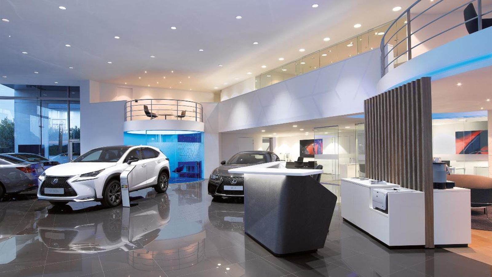 Imatge d'arxiu d'un concessionari de vehicles