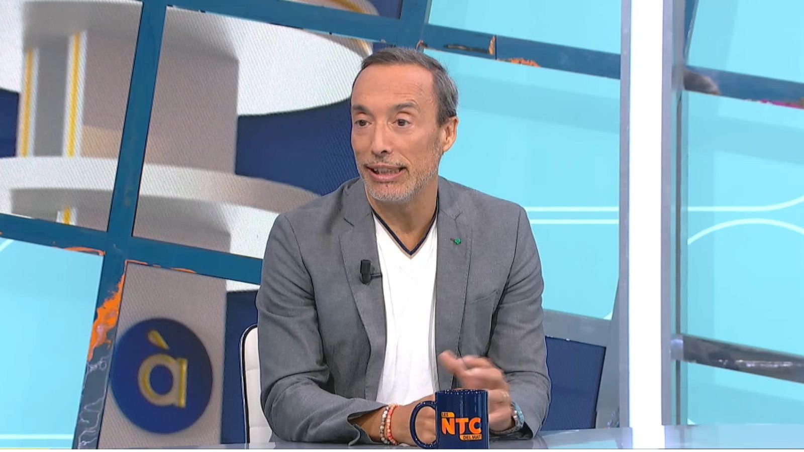 Entrevista a David Gimilio en Les notícies del matí, este divendres.