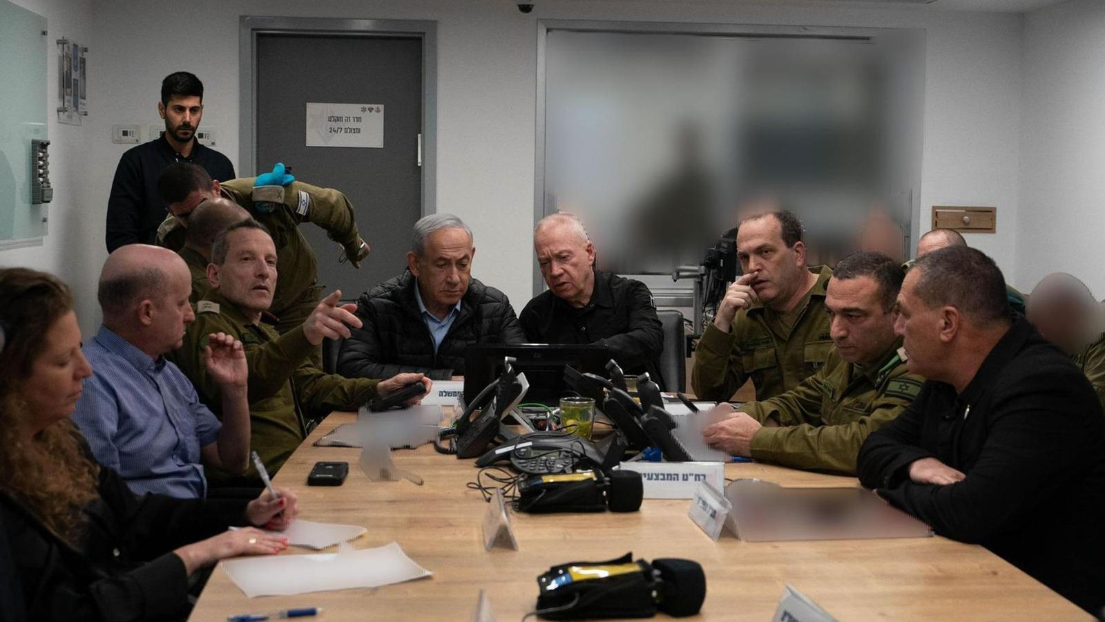Netanyahu, este dissabte seguint l'atac a l'Iran