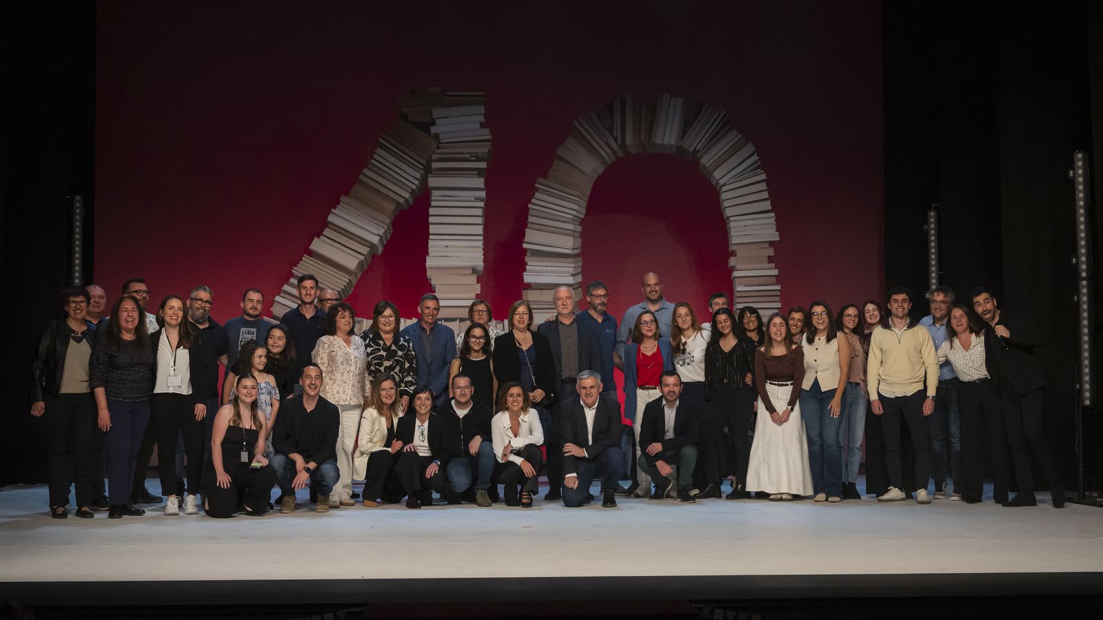 Foto de família de la plantilla de Bromera