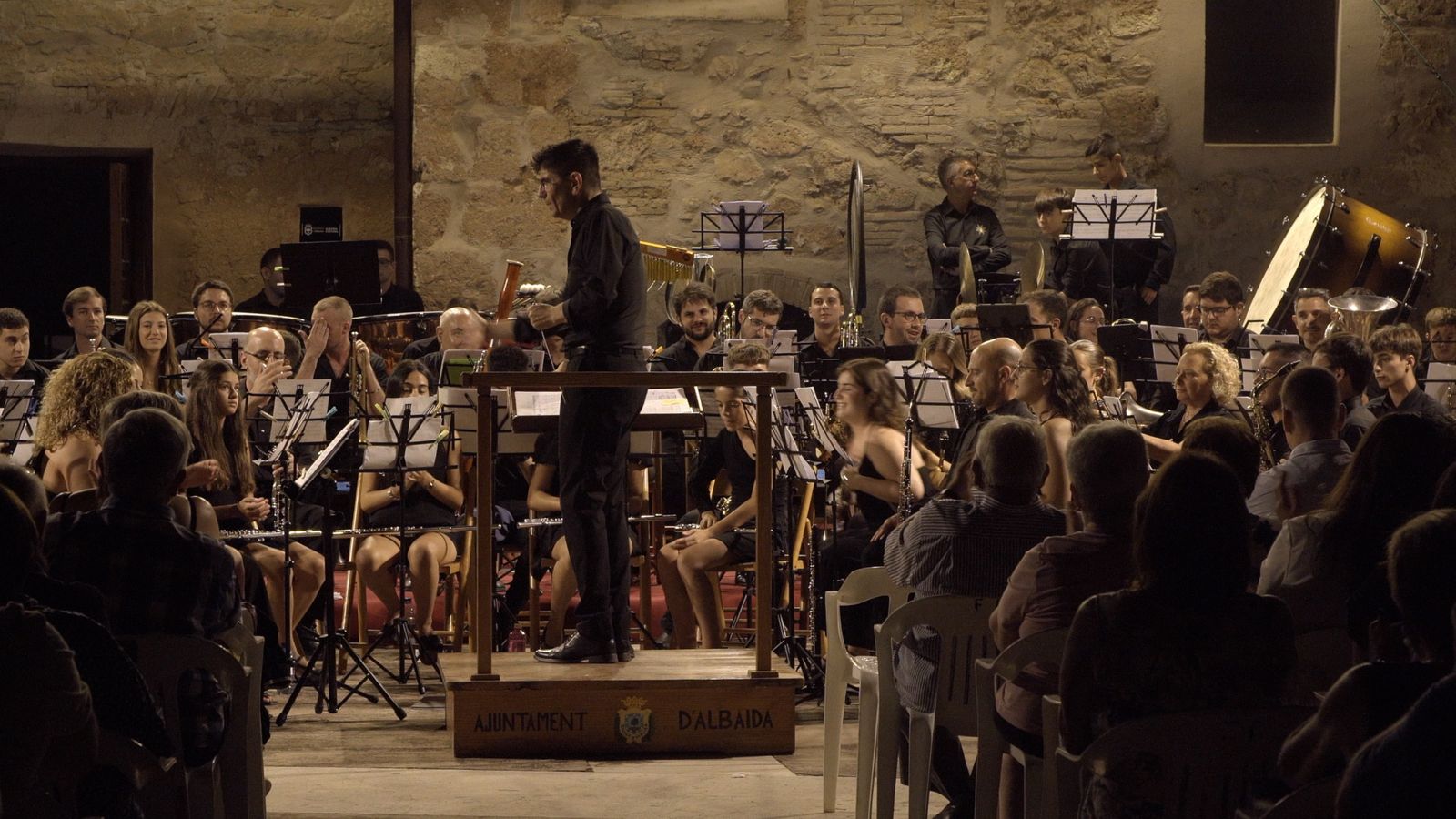 Els músics d'Albaida tornen al poble per festes