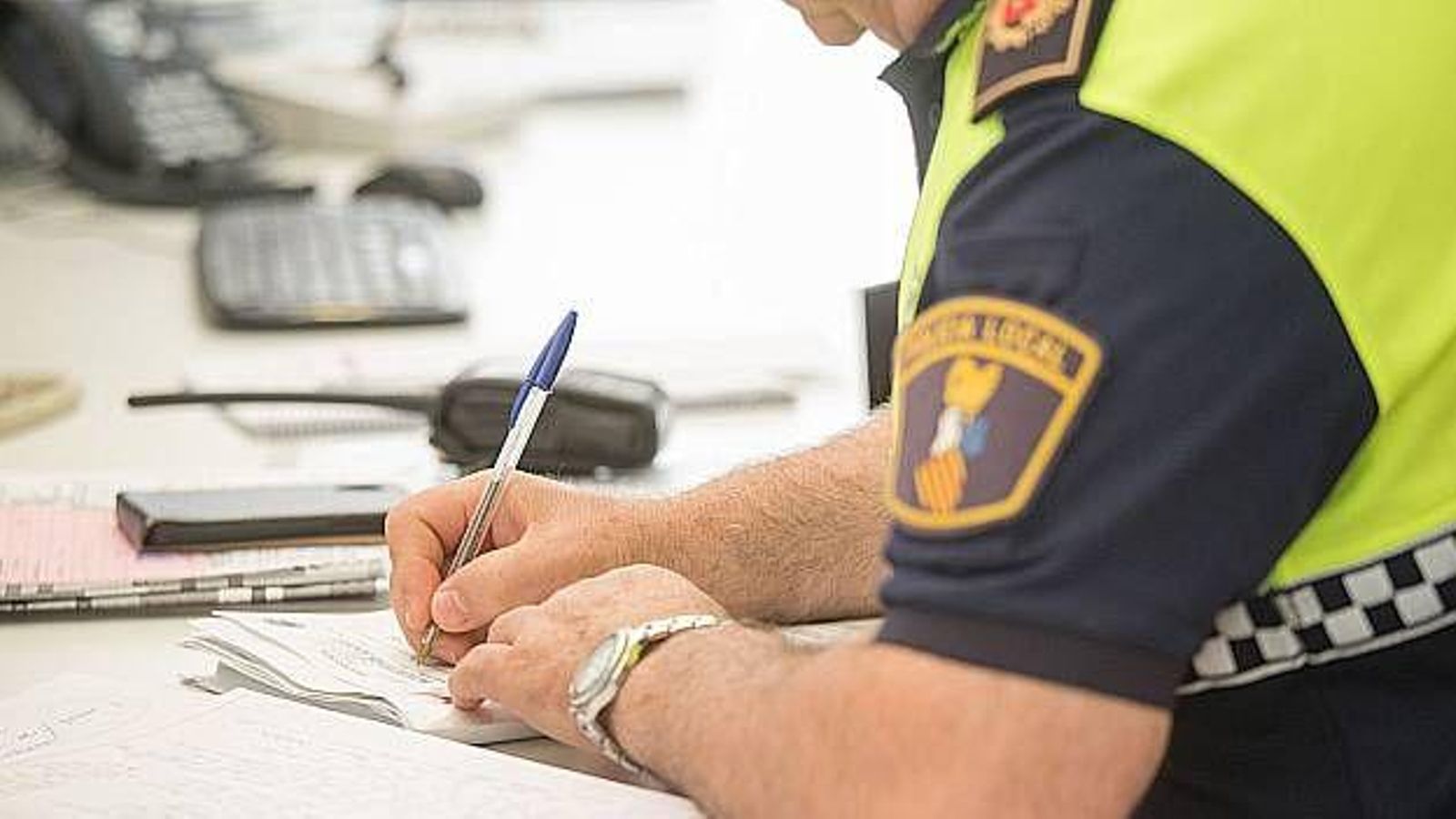 Un agent de la Policia Local d'Alaquàs (arxiu)