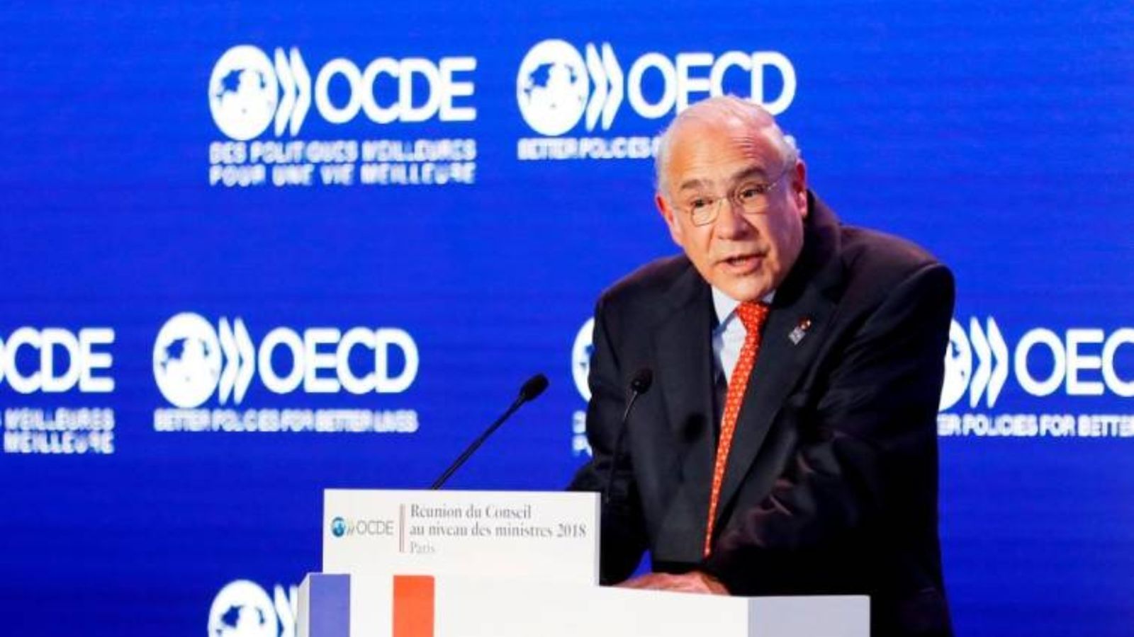 El secretari general de l’Organització per a la Cooperació i el Desenvolupament Econòmic (OCDE), Ángel Gurría