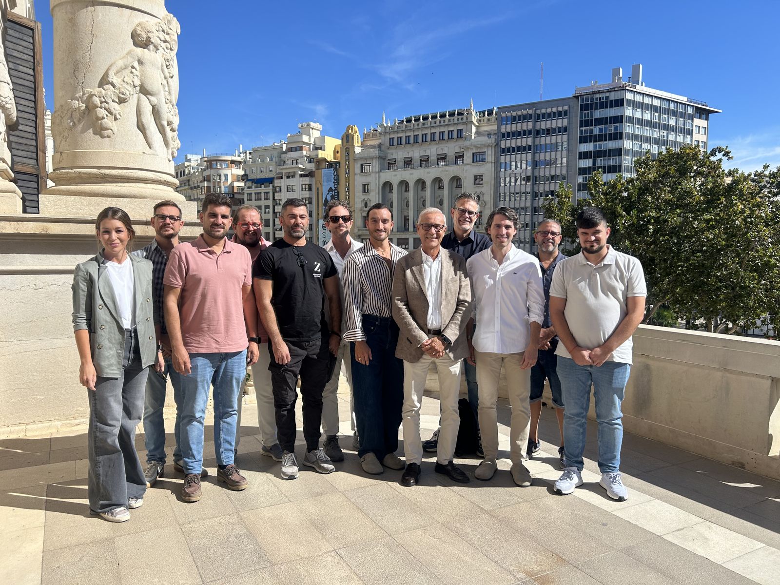 L'equip de treball de l'espectacle 'Ritus' de l'elecció de les Corts 2027