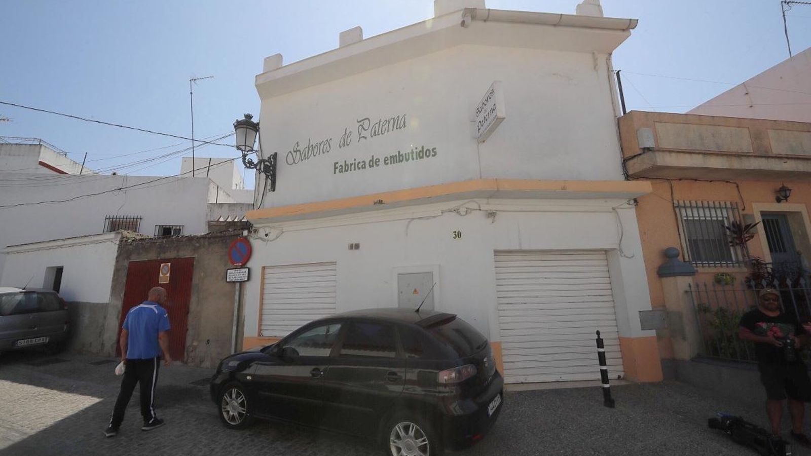 Façana de l'empresa Sabore de Paterna, a la localitat gaditana de Paterna de Rivera