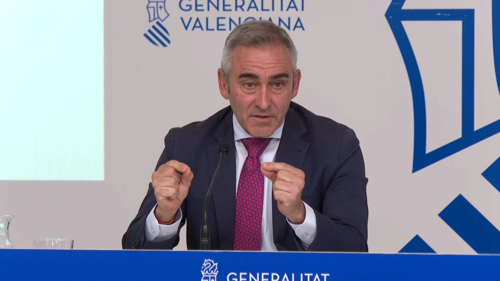 El portaveu del Consell, Miguel Barrachina, este dimarts