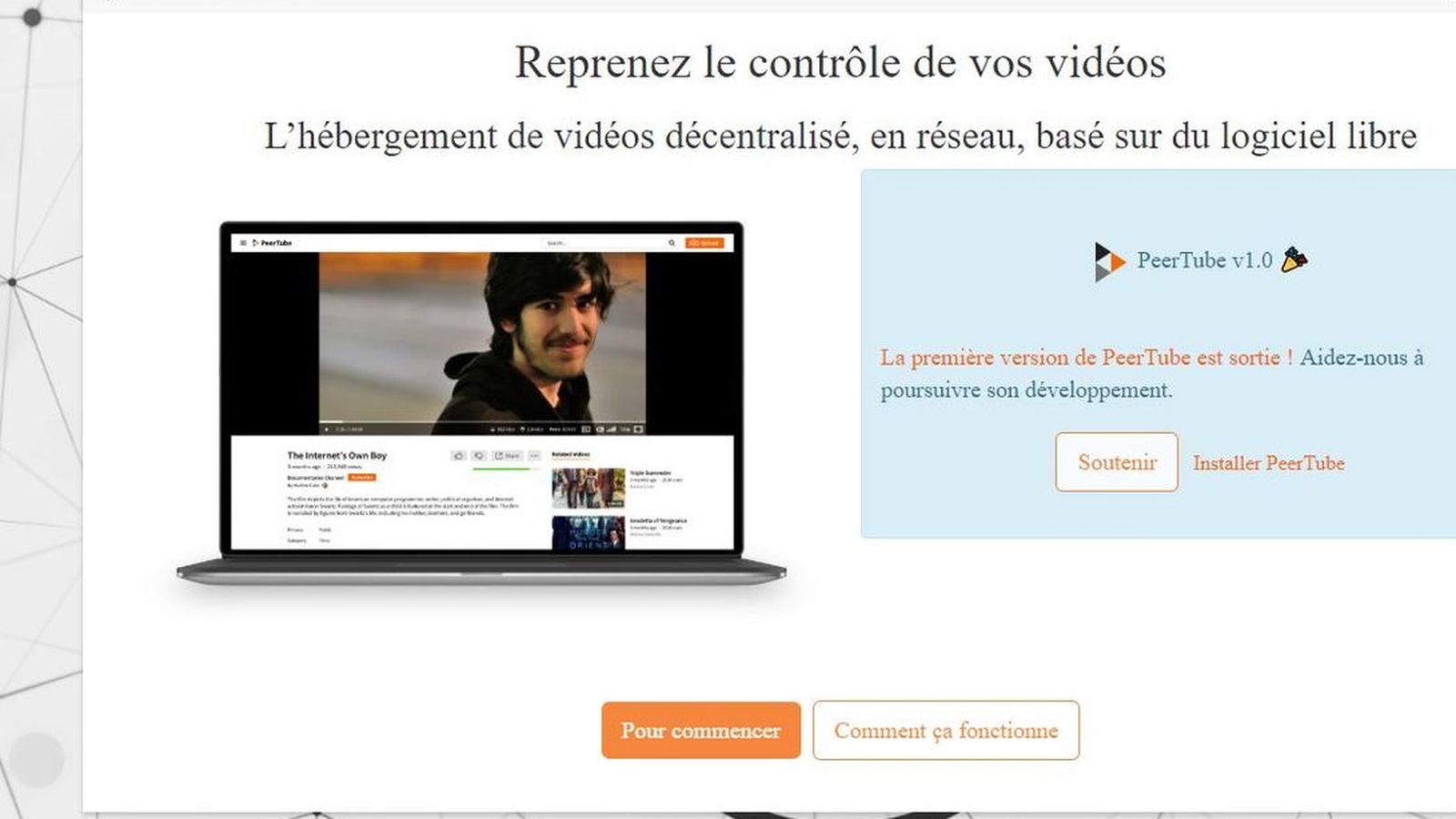 25.10.2018 | Xarxes | Naix PeerTube, el YouTube entre iguals