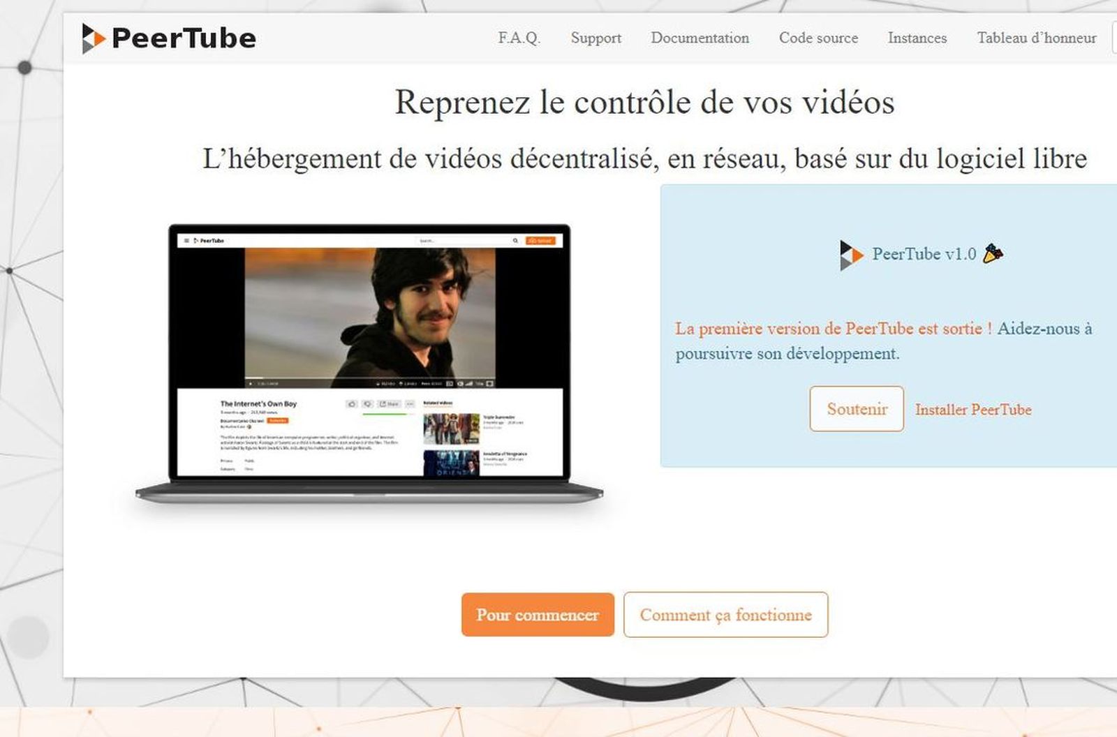 25.10.2018 | Xarxes | Naix PeerTube, el YouTube entre iguals