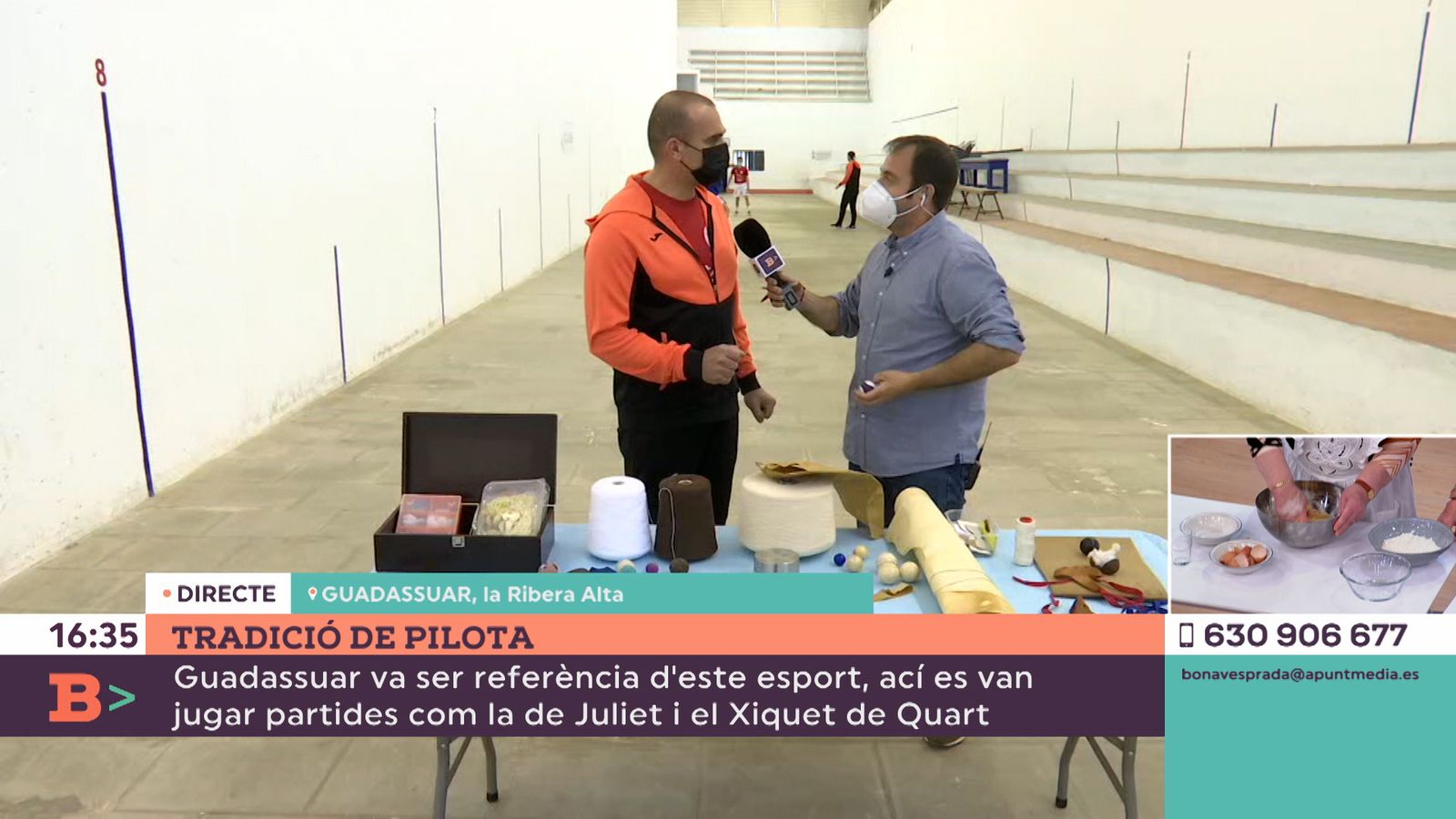 23.03.2021 | El trinquet i la tradició pilotària de Guadassuar