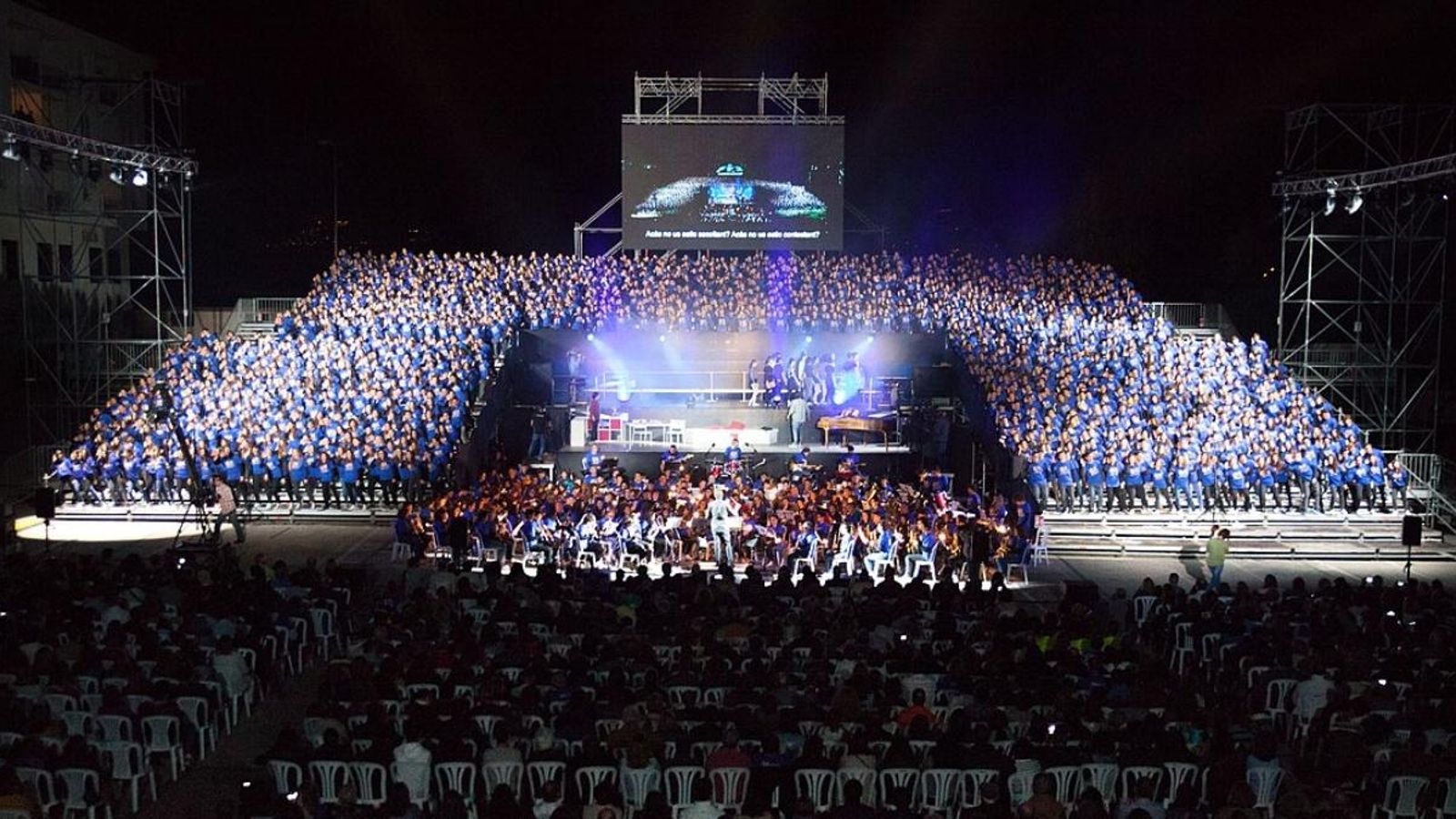 Concert de l'obra 'Frankenstein a la platja', a Altea l'any 2017