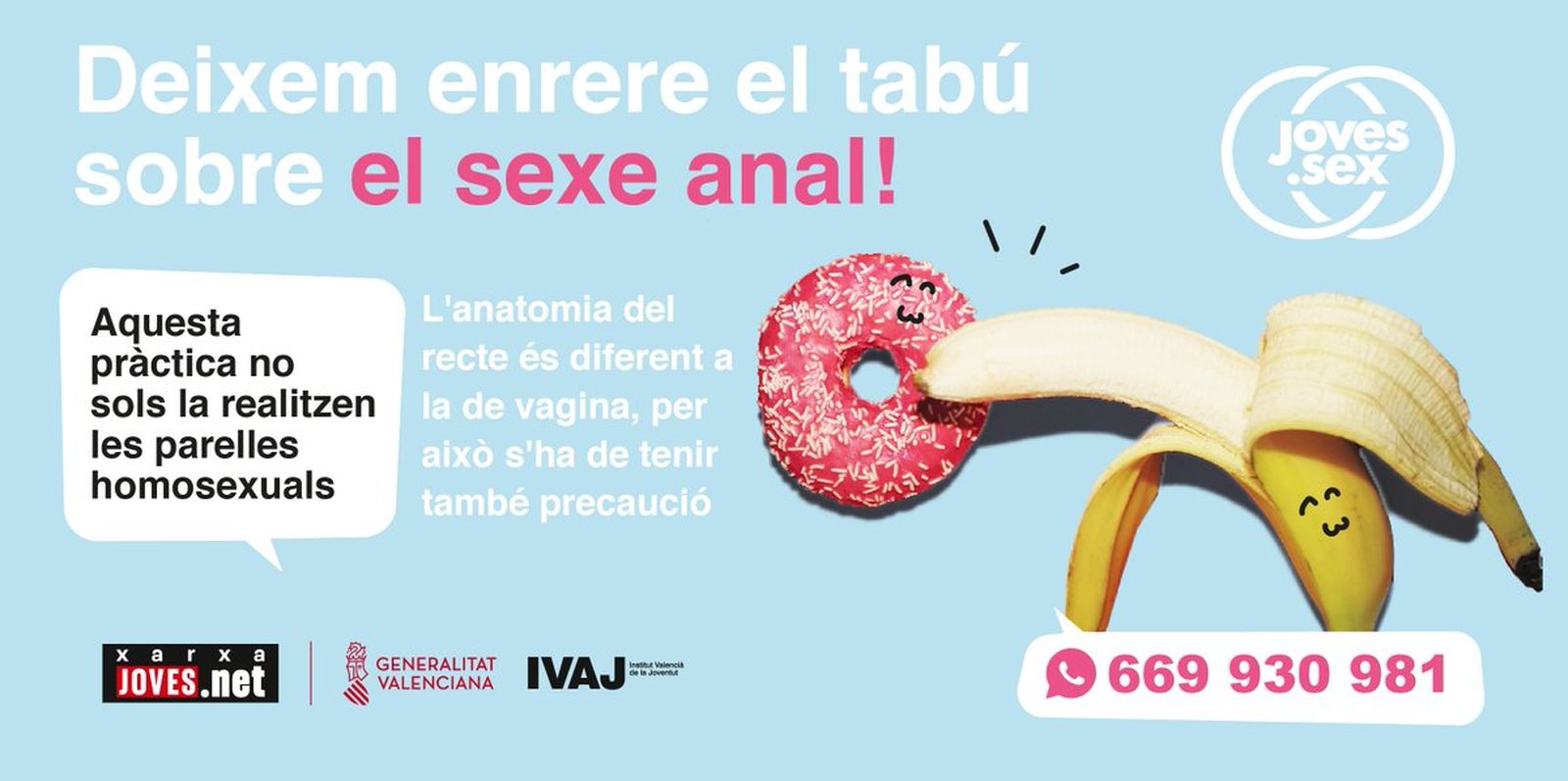 Campanya informativa sobre el sexe anal