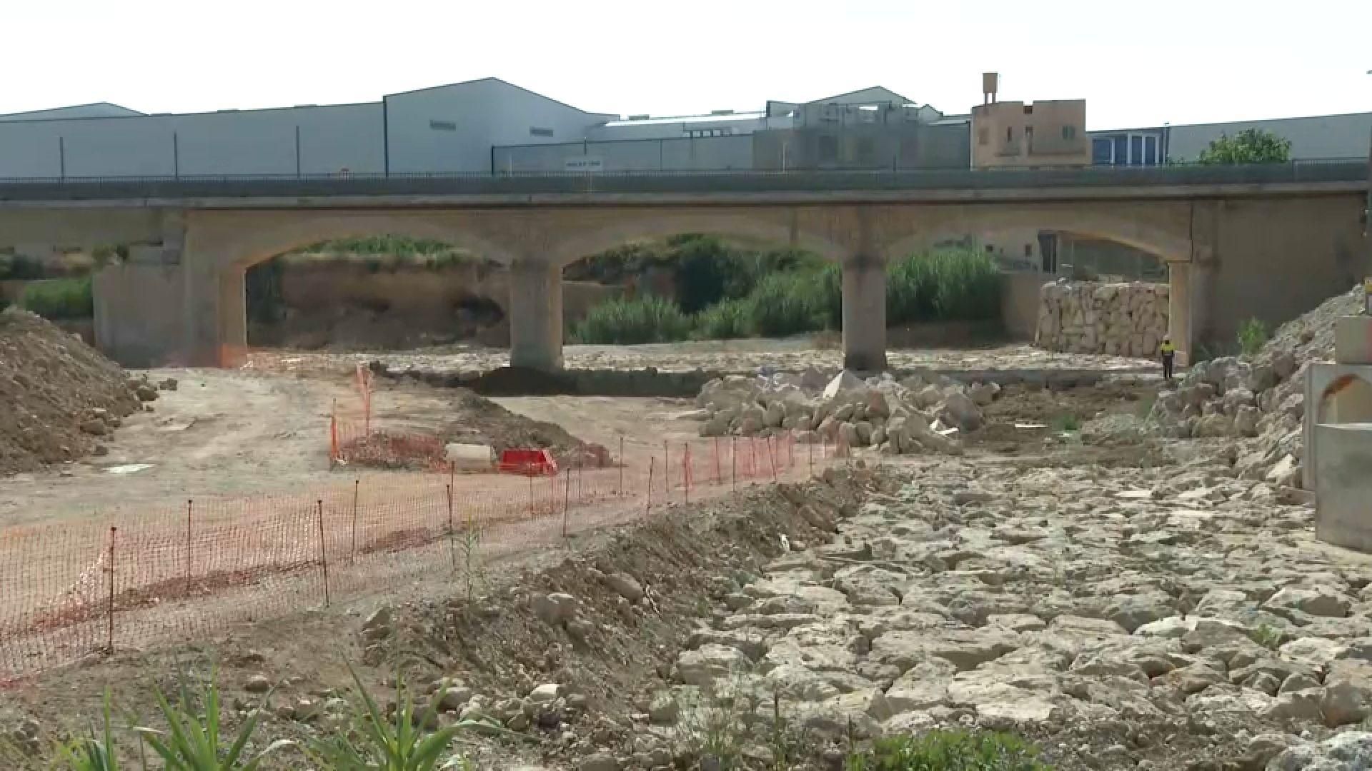 El viaducte sobre la CV-50, en l'entrada de Cheste, que s'ha reobert al trànsit este divendres El viaducte sobre la CV-50, en l'entrada de Cheste, que s'ha reobert al trànsit este divendres