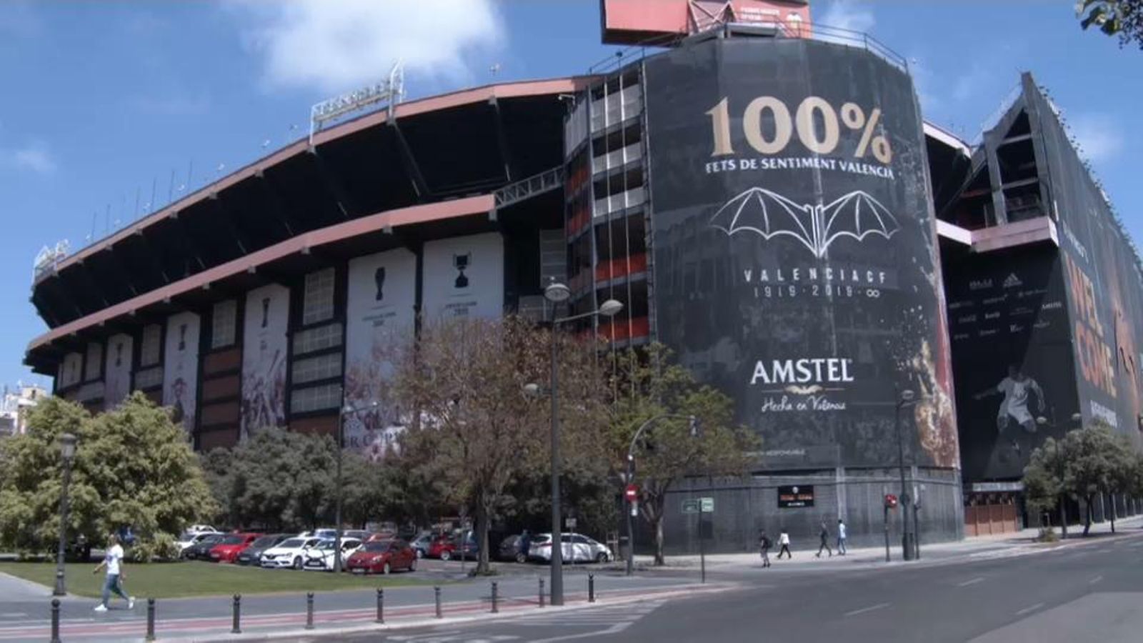 Façana de Mestalla