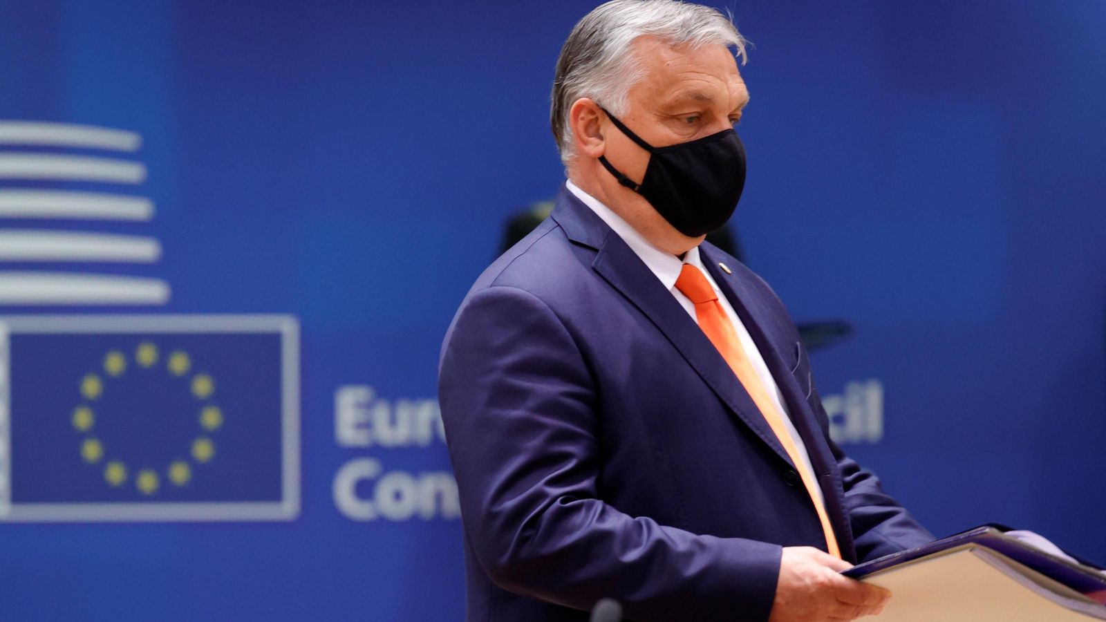 Orban, durant l'encontre d'aquest dijous a Brussel·les
