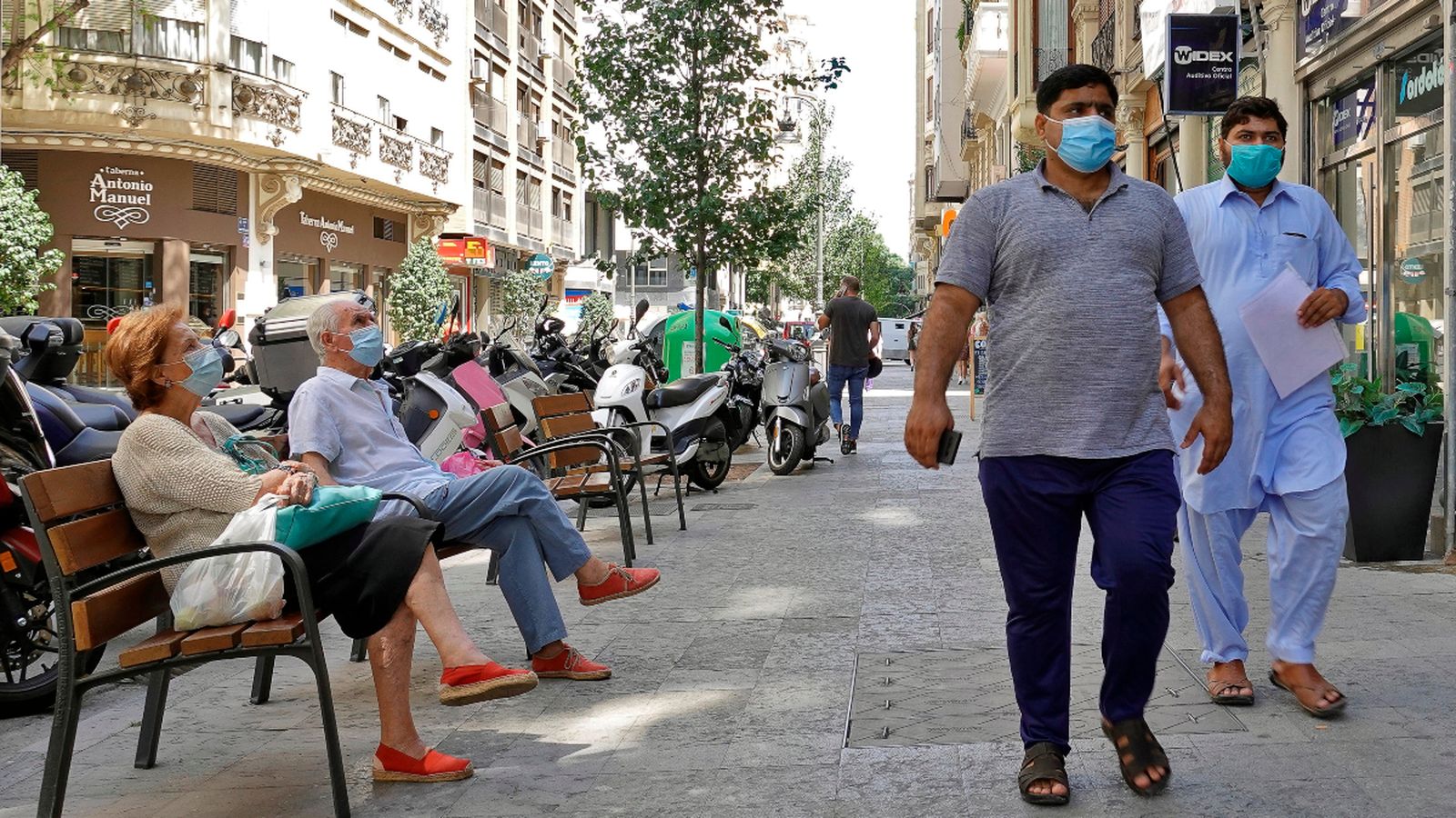 Un cèntric carrer de València