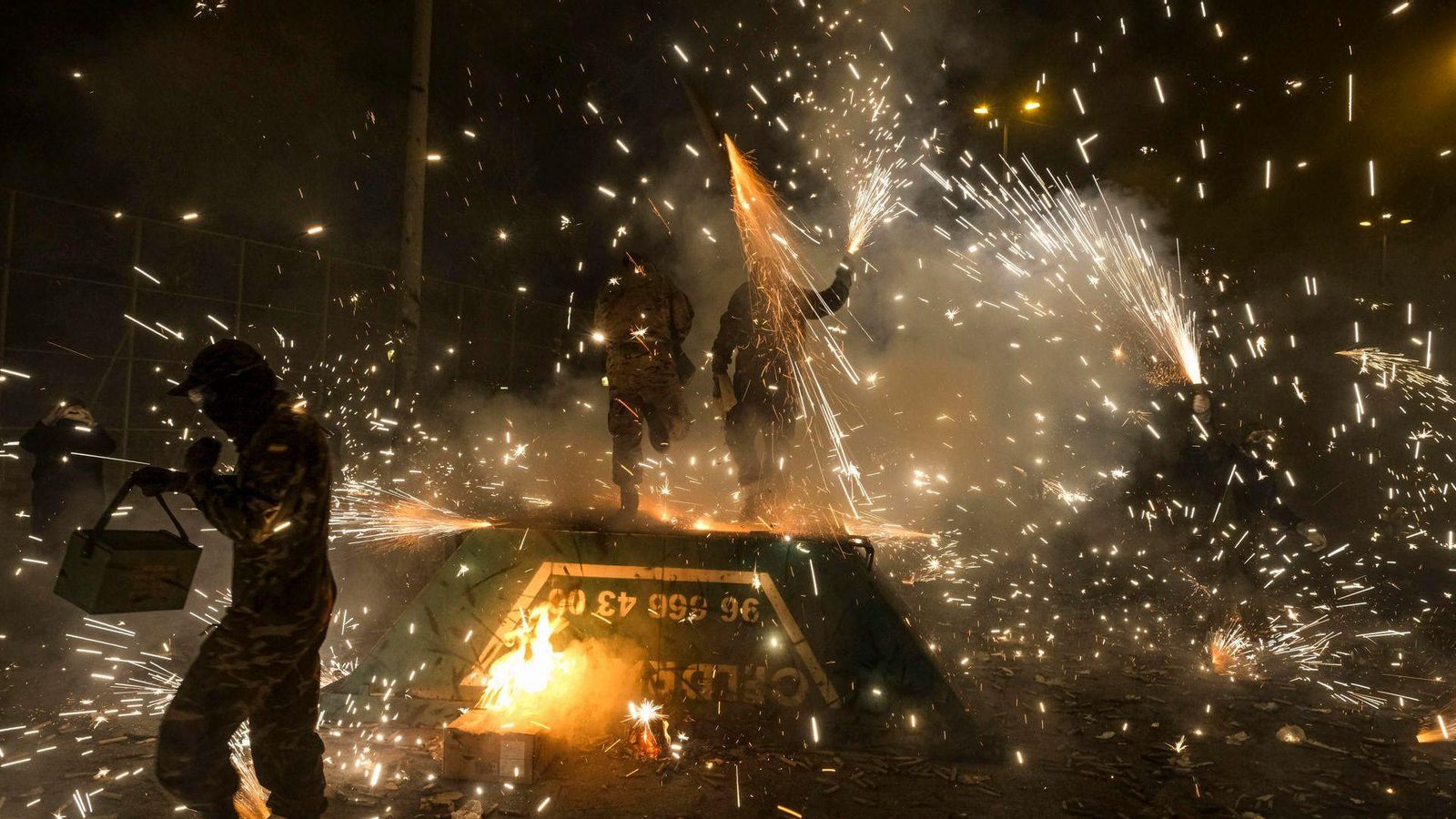 Les carretilles van prendre l'Hort del Monjo