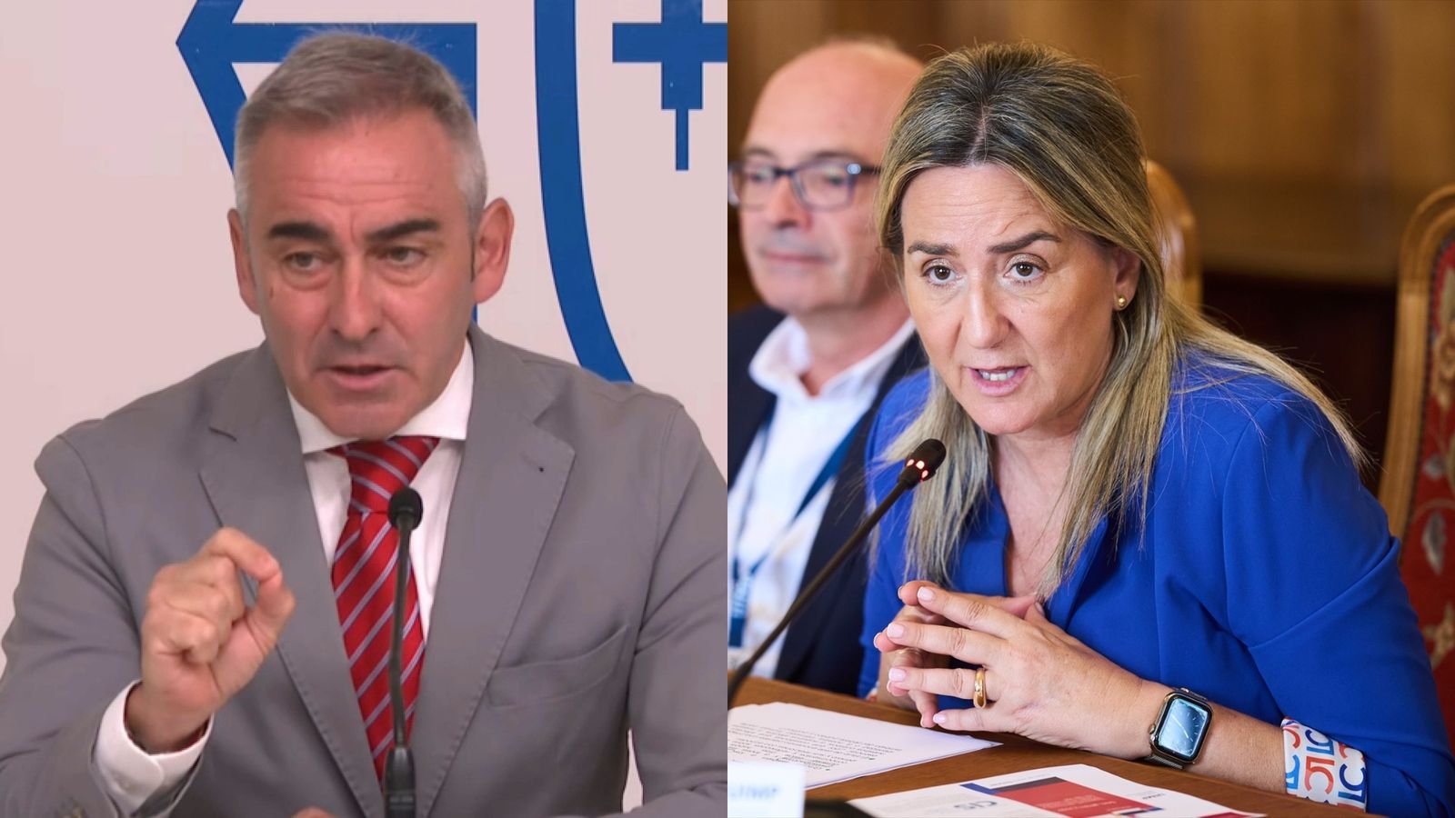 El conseller Barrachina i la ministra Tolón