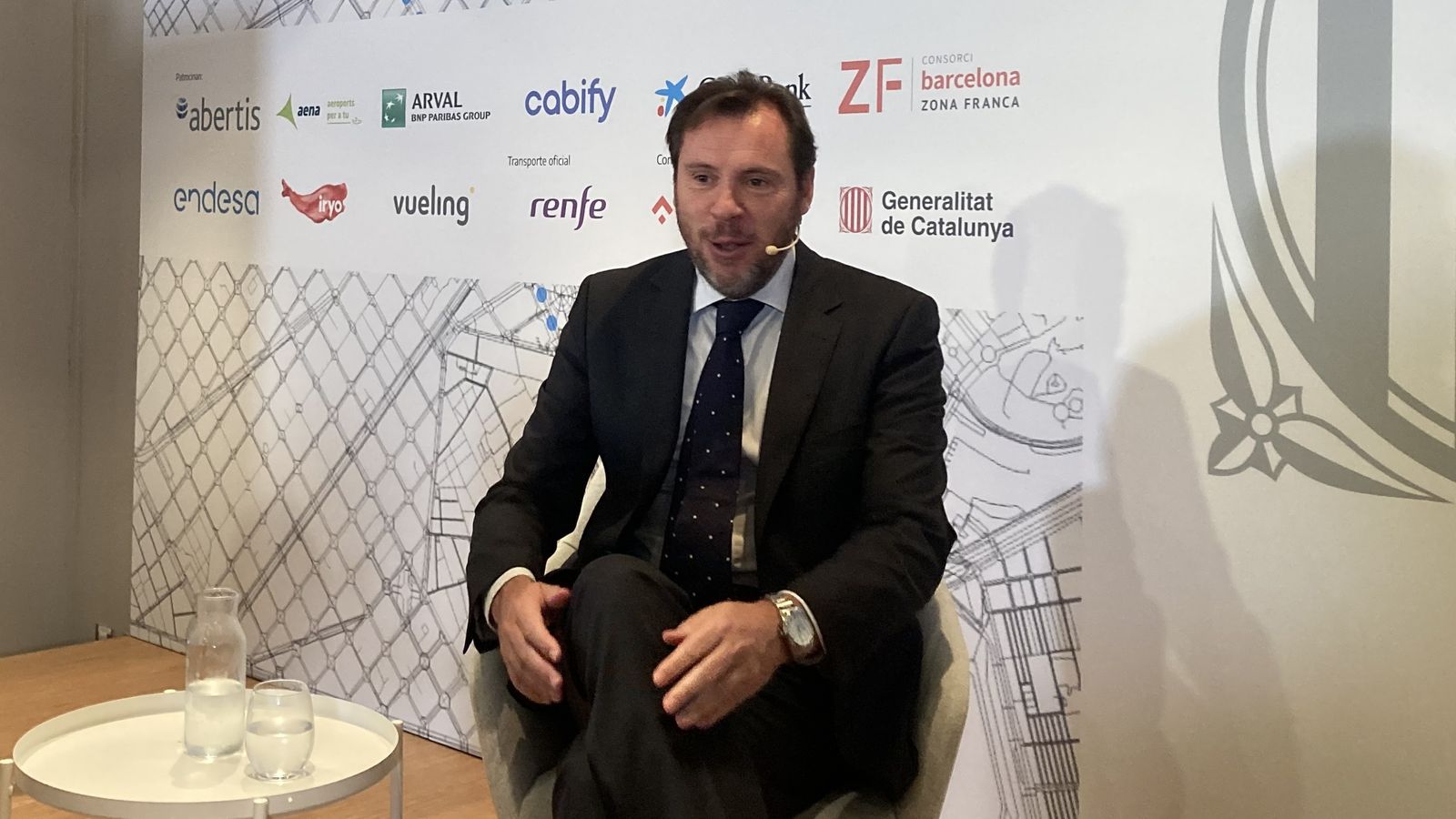 El ministre de Tansportes i Mobilitat Sostenible, Óscar Puente