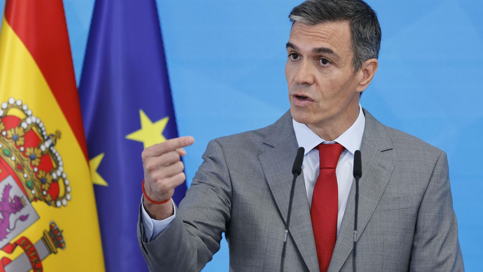 El president del Govern Pedro Sánchez