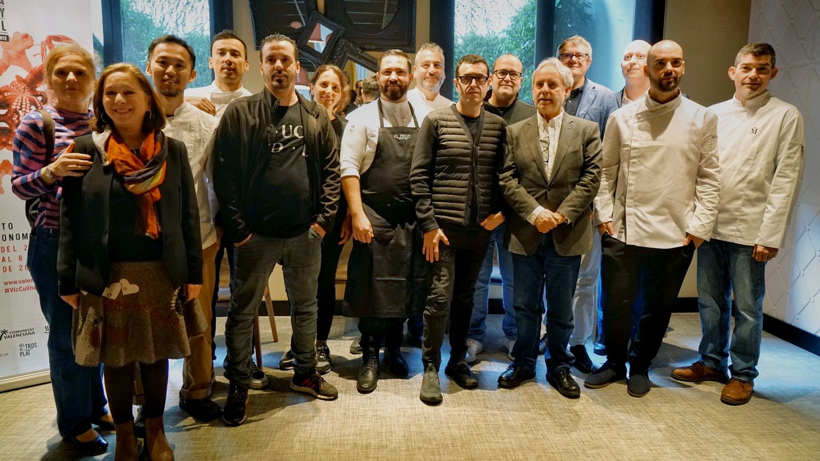 Xefs participants en la quarta edició del Valencia Culinary Festival