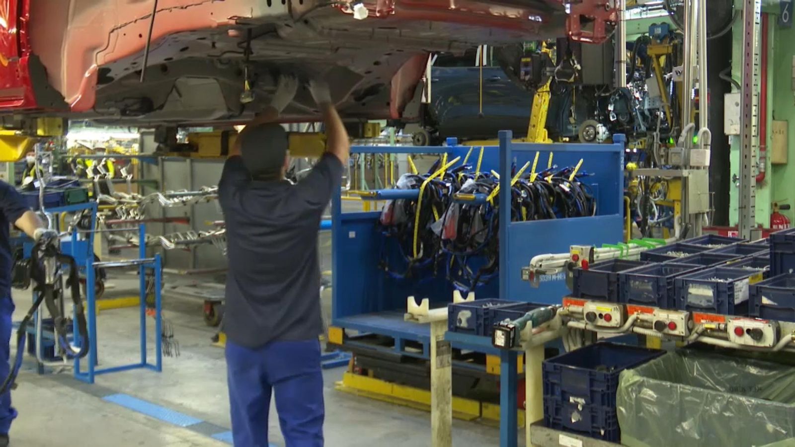 Operari de la planta de Ford d'Almussafes