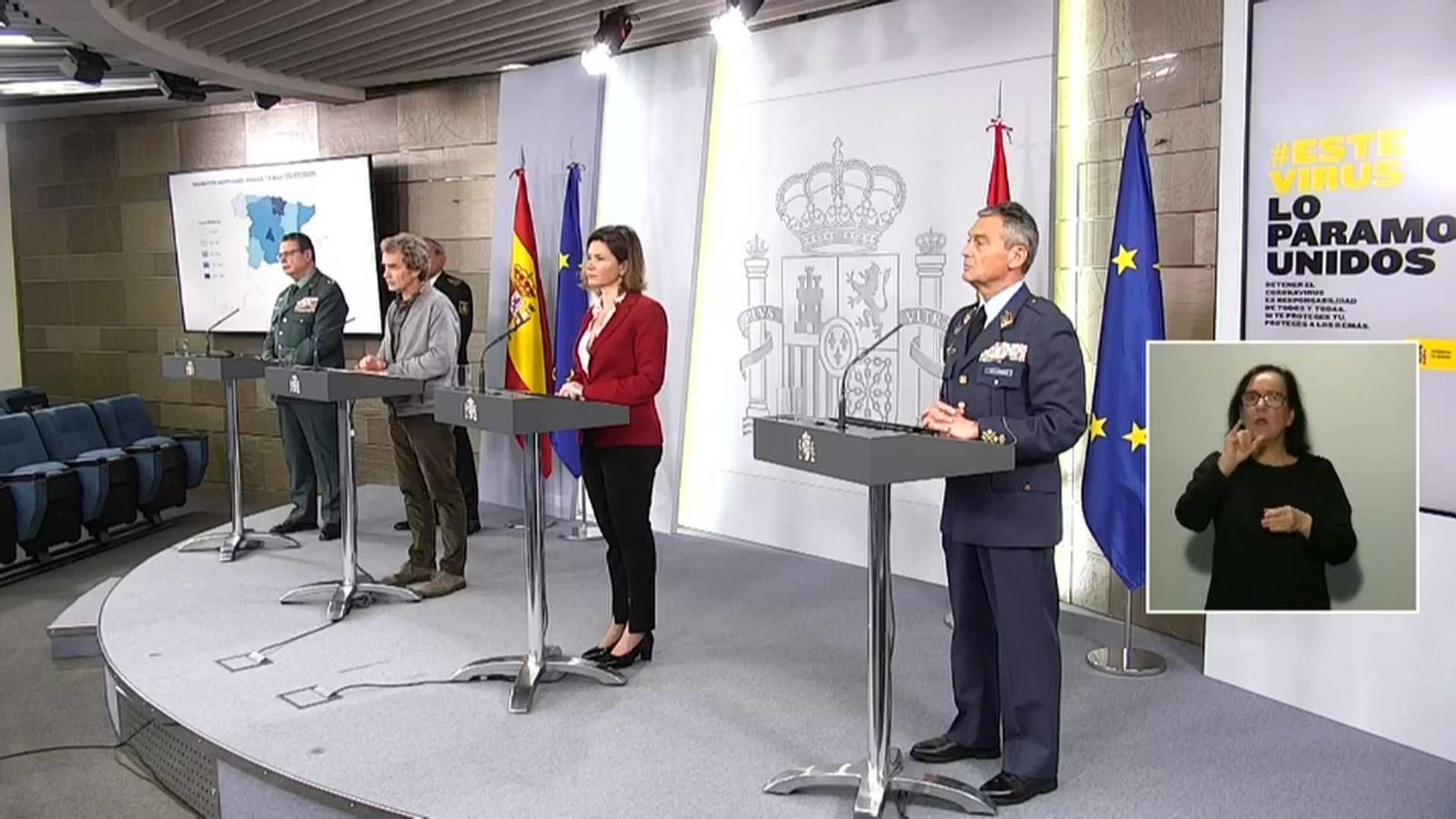 Compareixença de la comissió tècnica després de la reunió d'aquest dilluns