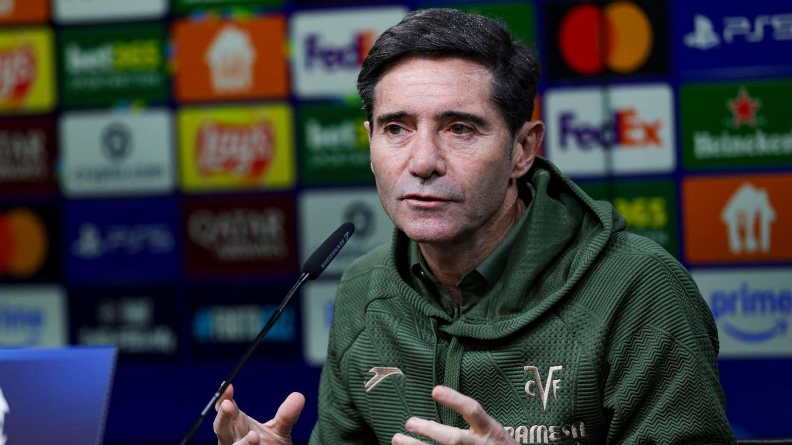 Marcelino García Toral, durant la roda de premsa