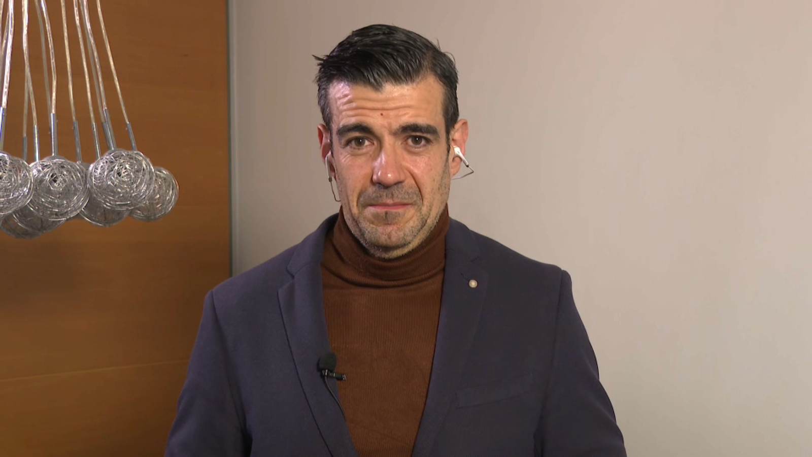 José Beltrán durant la seua intervenció en 'Les notícies del matí'