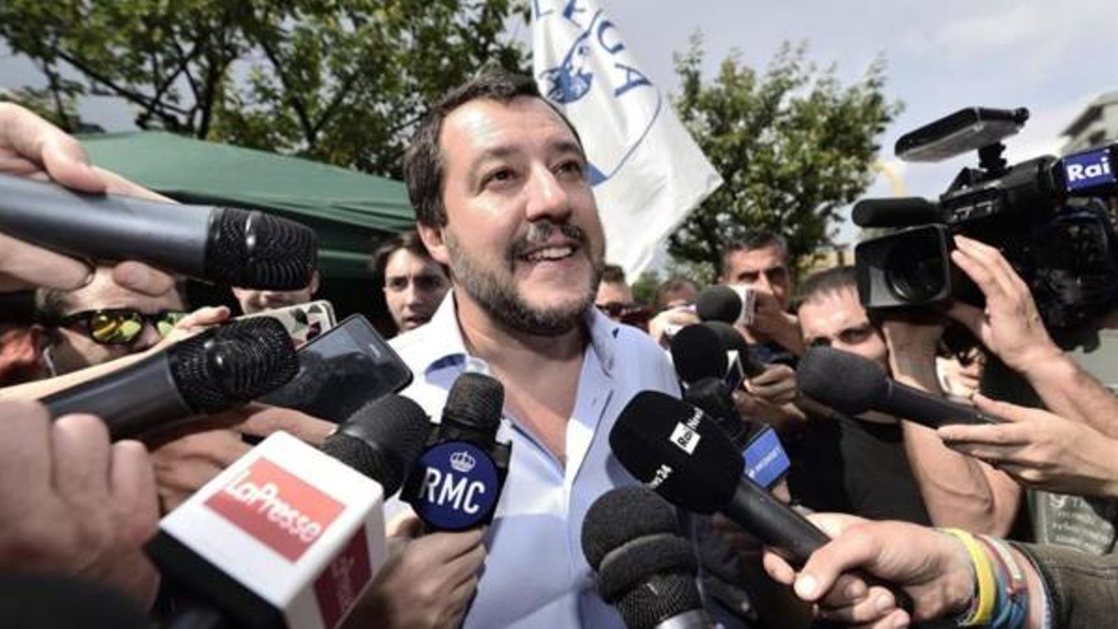 El líder de la Lliga, Matteo Salvini