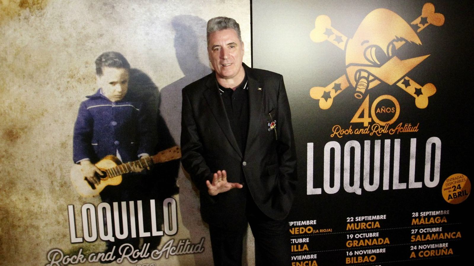 Presentació de la gira "40 años de Rock and Roll. Actitud"