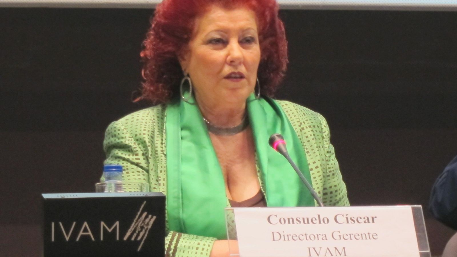 La directora de l'IVAM, Consuelo Ciscar