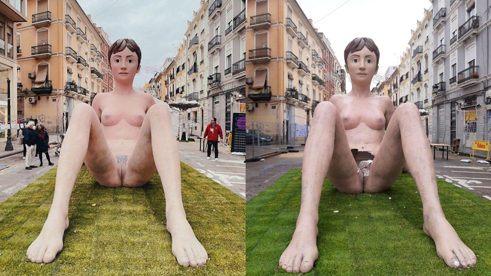 Monument de la falla Lepanto - Guillem de Castro