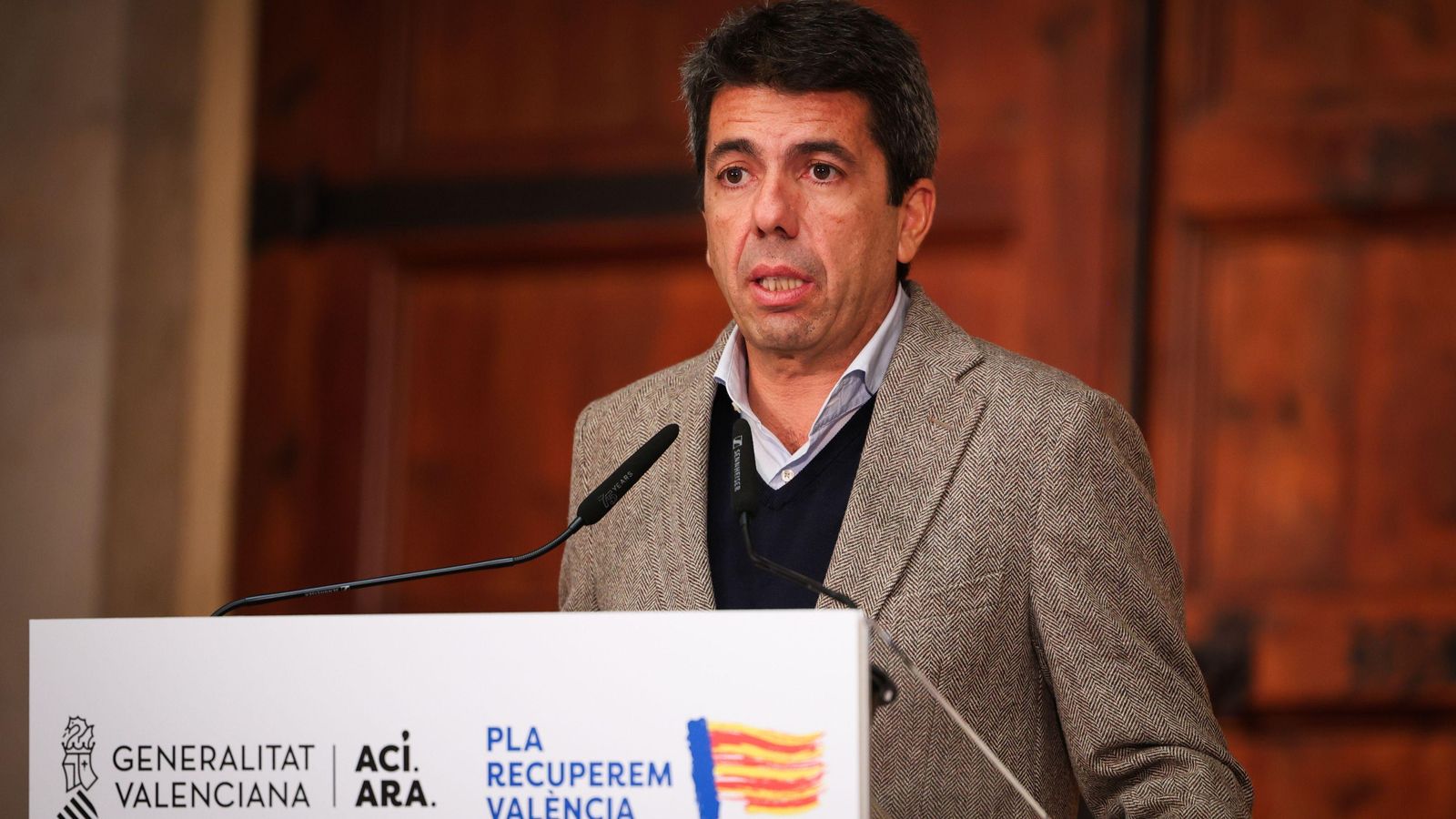 Imatge d’arxiu del president de la Generalitat, Carlos Mazón